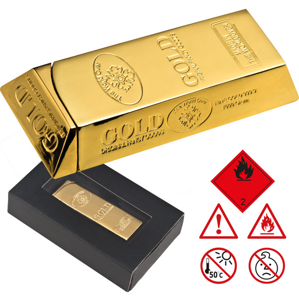 WHITNEY Aranyrúd öngyújtó - Gold