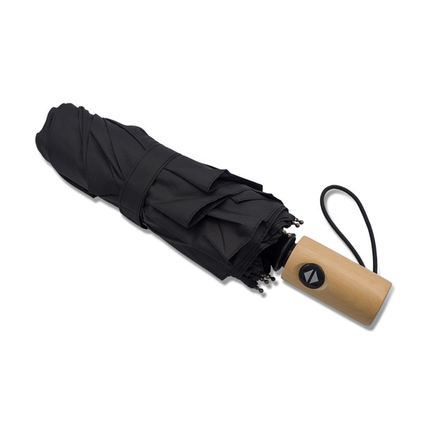 Granton umbrella with wooden handle