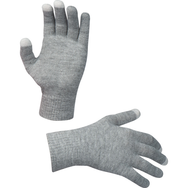 RPET gloves ANITA - Silvergrey