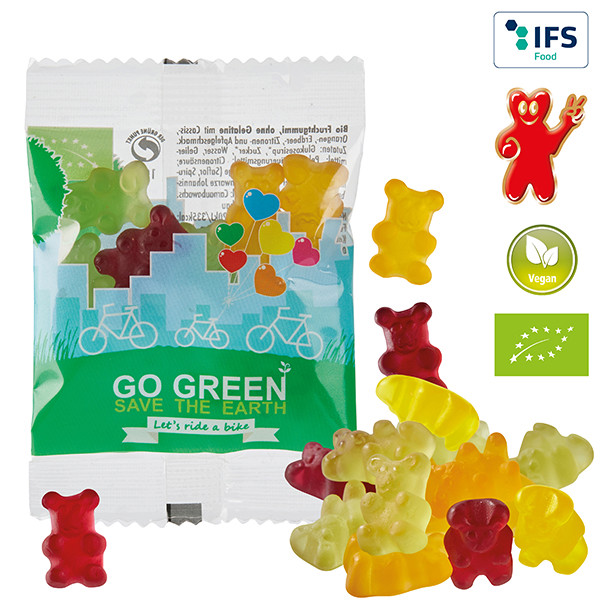 Vegan Organic Fruit Gum Bears