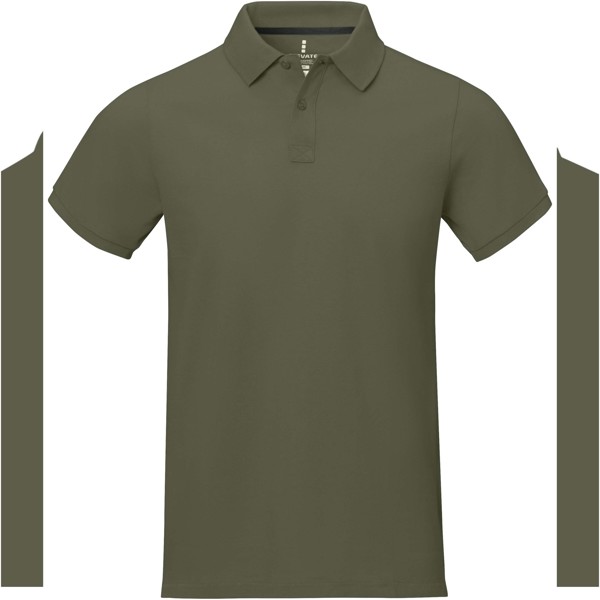 Polo de manga curta para homem de 200 g/m² Calgary - Verde floresta / S