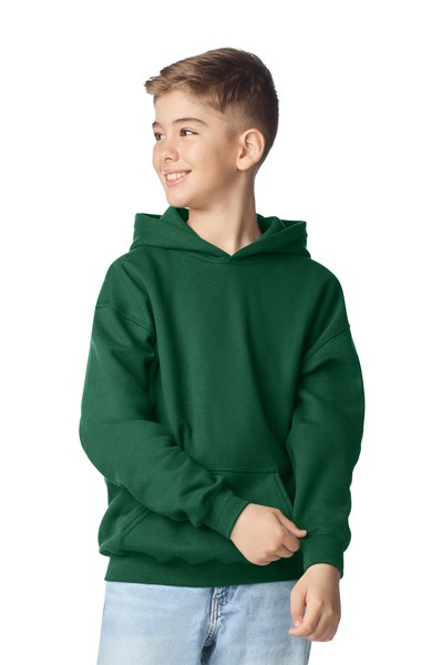 Dječja majica s kapuljačom Heavy Blend™ - Bijela / XS