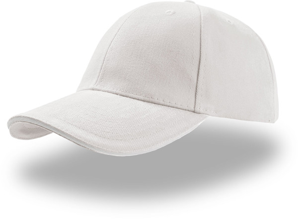 6 Panel Cap "Liberty Sandwich" Atlantis | Liberty Sandwich - White / White / onesize
