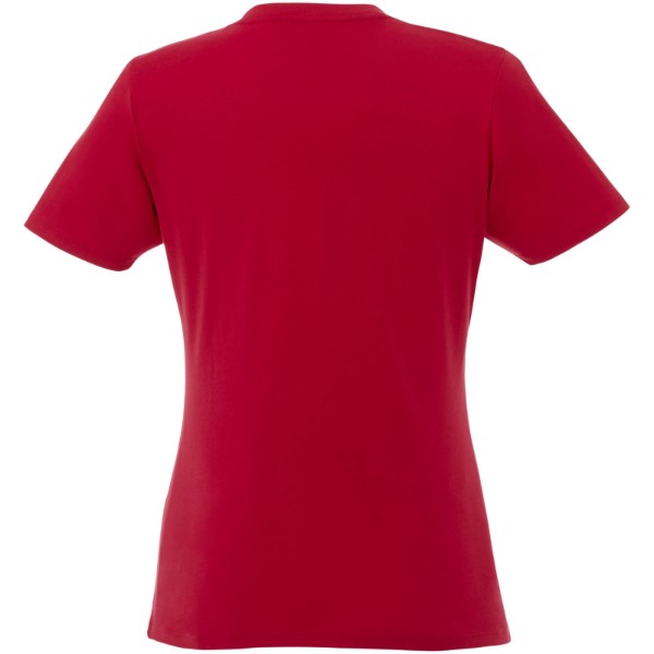 Dámské triko Heros s krátkým rukávem - Červená s efektem námrazy / XS