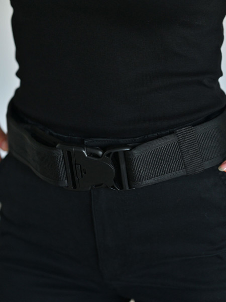 Security Tactical Belt - Black / L
