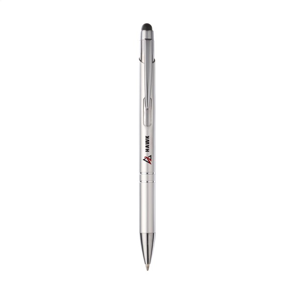 Ebony Touch stylus pen - silver / Blue