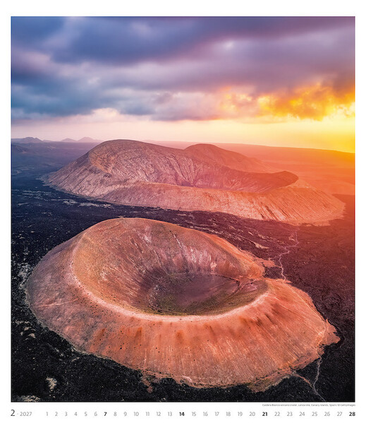 Nástěnný kalendář Geo Art 2027