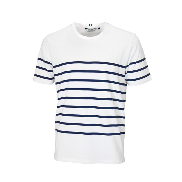 Marinière coton bio 230g MARIN - blanc/bleu marine / M