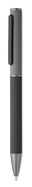 Recycled alu twist ball pen Fillan - Black