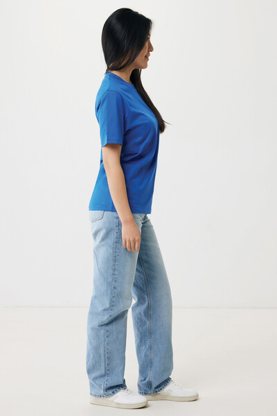 T-shirt léger en coton recyclé Iqoniq Sierra - Bleu Royal / XS