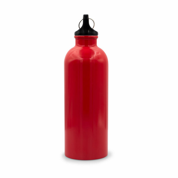 Sports bottle 500 ml with carabiner clip | Brenda - red