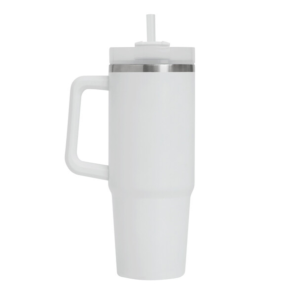 Vacuum Drinking Cup Drink Deluxe - White