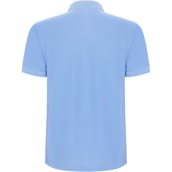 Polo da bambino a maniche corte Pegaso Premium - Blu cielo / 5/6