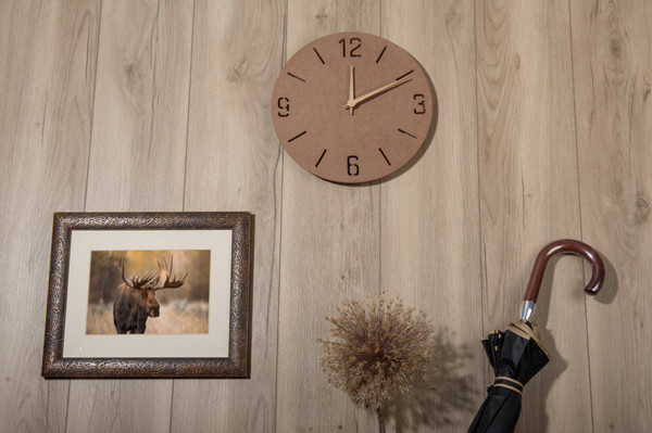 Wall clock NATURAL