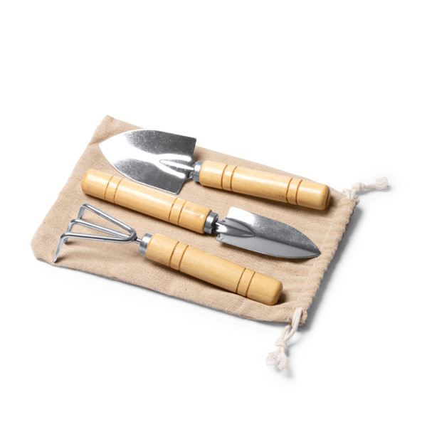 Gardening Set Crocus Natural
