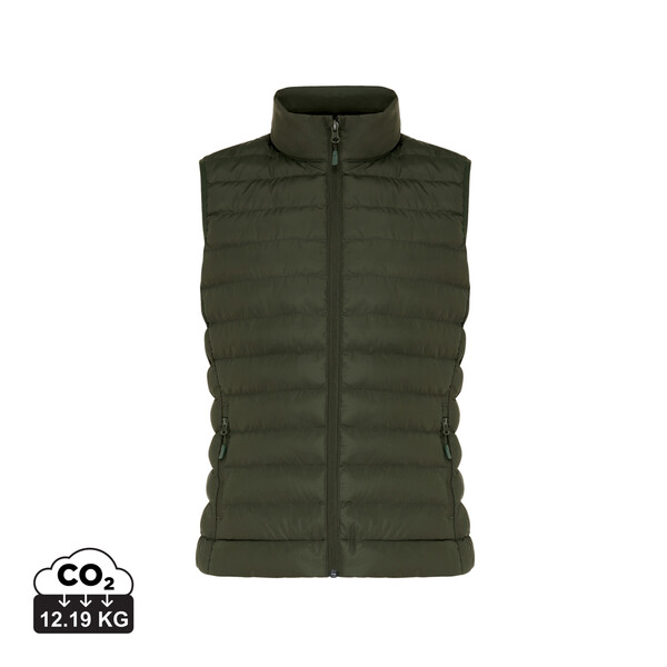 Iqoniq Meru γυναικείο bodywarmer από ανακυκλωμένο πολυεστέρα - Khaki / XL