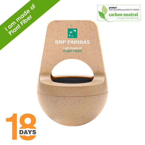 Bobby - Enceinte Bluetooth 3W En Fibre De Plantes / Beige Standard En Fibres De Plantes