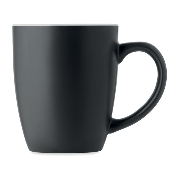 Caneca cerâmica 2 tons 290 ml Lim - Branco