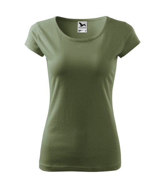 Tričko Dámské Malfini® Pure - Khaki / 2XL
