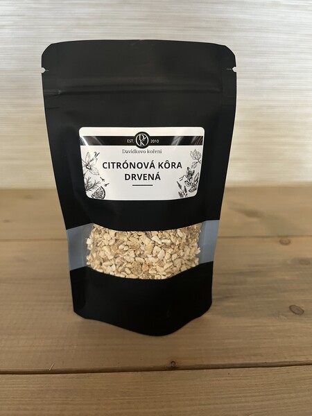Citrónová kôra drvená