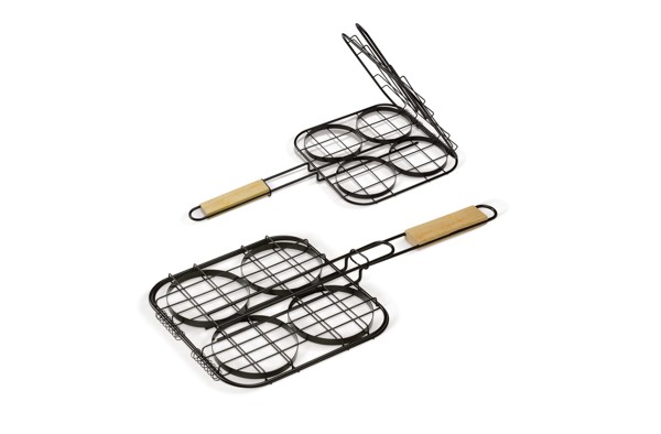 Barbecue hamburger grill - Wood