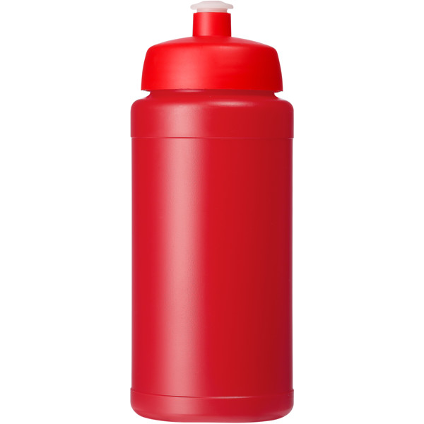 Borraccia sportiva in materiale riciclato da 500 ml Baseline - Rosso / Rosso