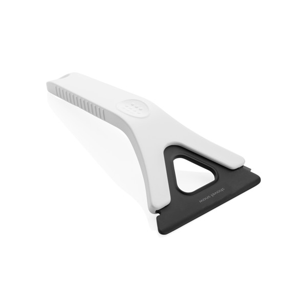 Polard strgalo za led 3 v 1, recikliran ABS, HIPS - Bela
