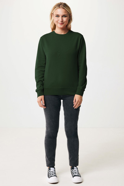 Lehká mikina Iqoniq Etosha z recykl. bavlny - Forest Green / S