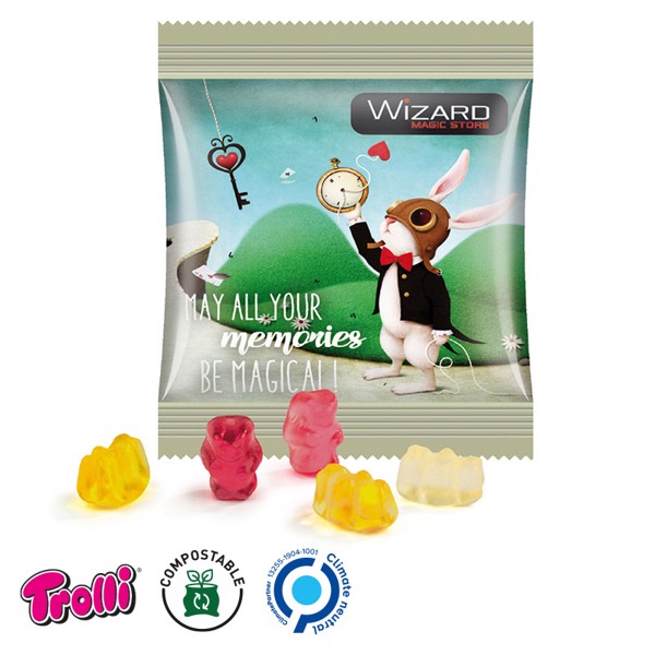 Express Jelly Bears, Compostable Foil - Transparent