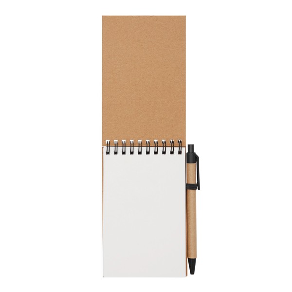 Notizringbuch Recycle M - Schwarz