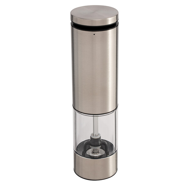 Electric salt or pepper mill CEVARO - silver