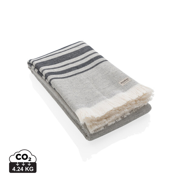Serviette Hammam Ukiyo Yumiko AWARE™ Made in Europe - Noir