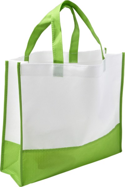Nonwoven (80 gr/m²) shopping bag - Light Blue