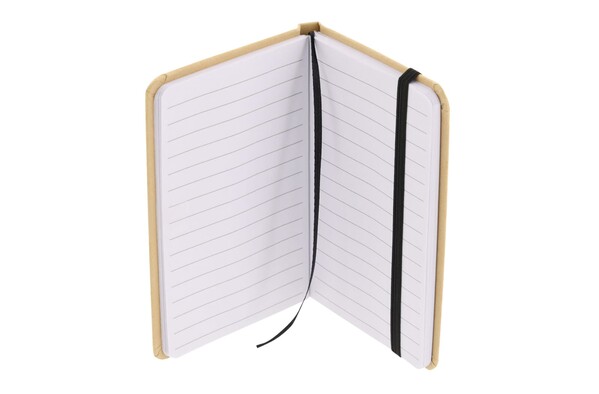 Cahier cartonné à coins ronds A5 - Marron