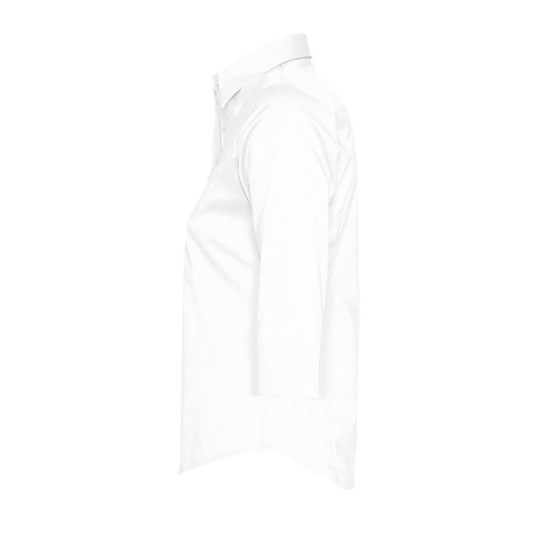 Sol's Effect - 3/4 Sleeve Stretch Women's Shirt - White / XL