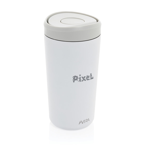 Avira Alix RCS re-steel click tumbler 400ML - White