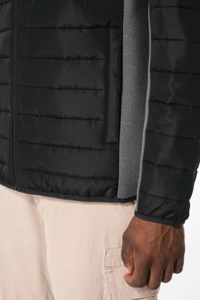 Men's Bi-Material Padded Jacket - M