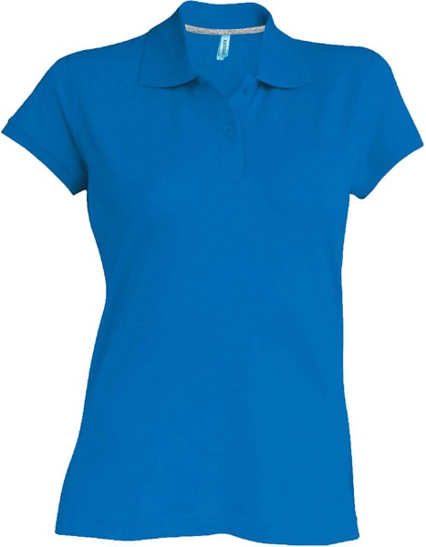 Ženska polo majica kratkih rukava - Light Royal Plava / XL