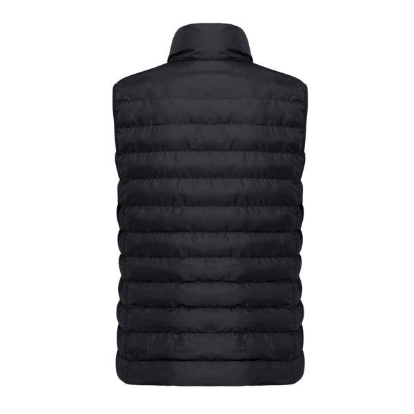 Iqoniq Meru ženski telovnik, recikliran poliester - Črna / 2XL