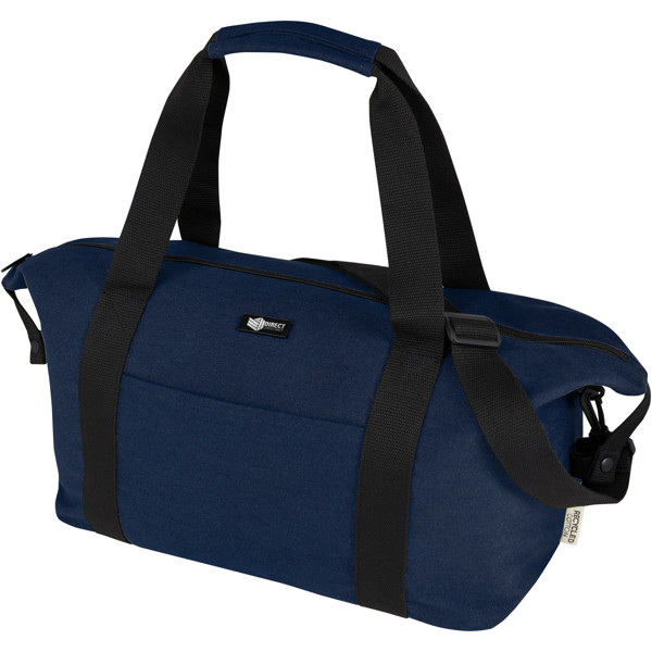 Sac de sport Joey de 25 L en toile recyclée GRS - Marine