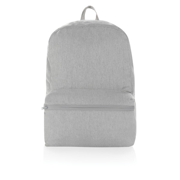 Impact Aware backpack 285 gsm recycled canvas - Grey