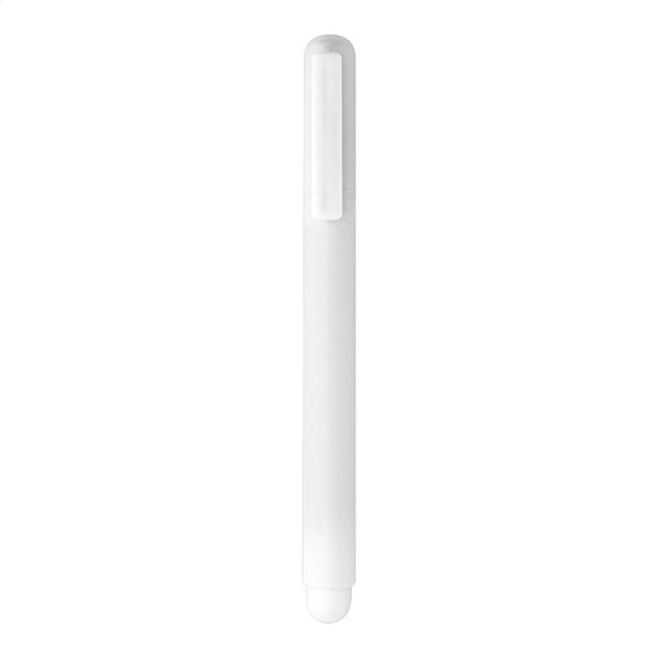 Rabs Glinkap Gel Pen from Recycled ABS - White