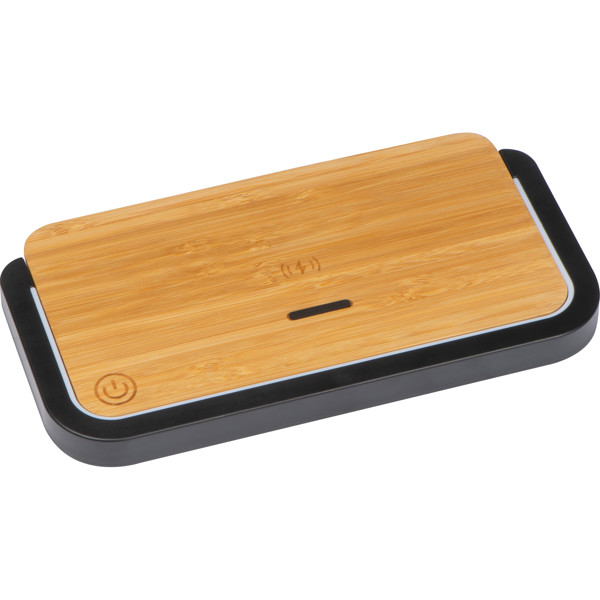 Bamboo wireless charger - Beige