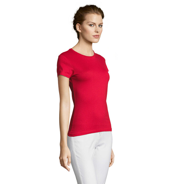 MISS T-SHIRT SENHORA 150g - VermelhoXXL