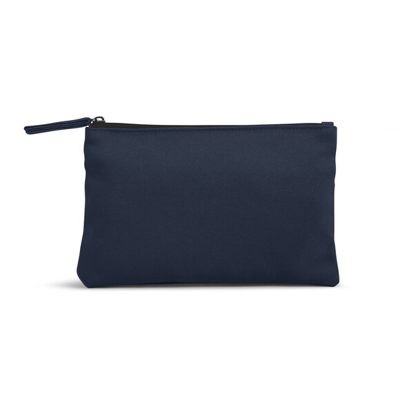 Trousse zippée polyester recyclé REWAY - bleu marine