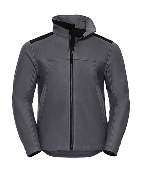Heavy Duty Workwear Softshell - Black / XS
