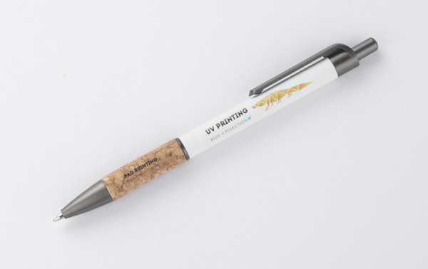 Ball pen KUBOD - white