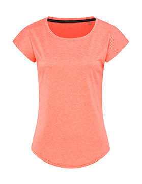 Recycled Sports-T Move Women - Coral Heather / L