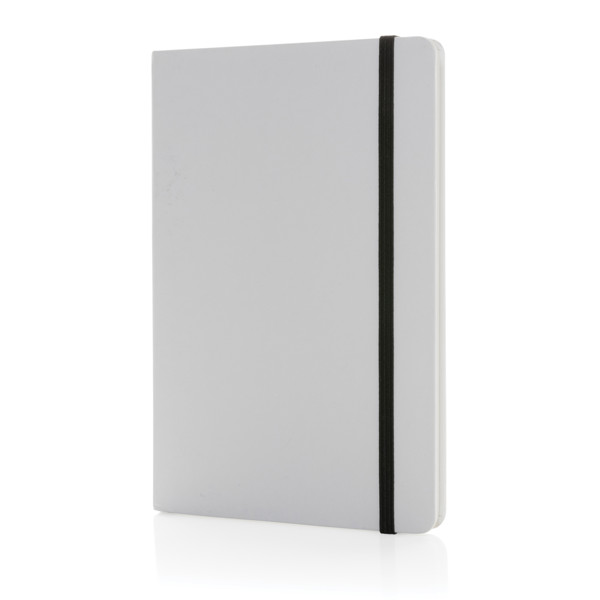 Xd Collection zvezek A5, stone papir, 160 strani - Bela