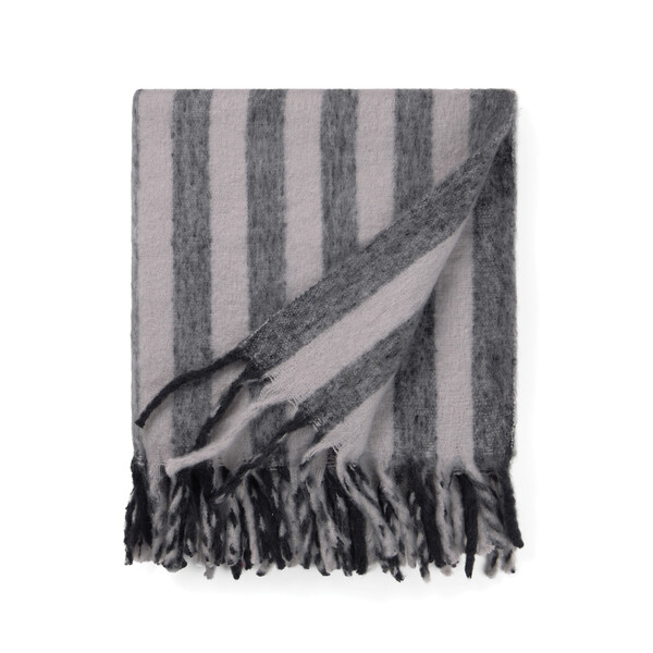 VINGA Lioro GRS wool blend blanket - Grey
